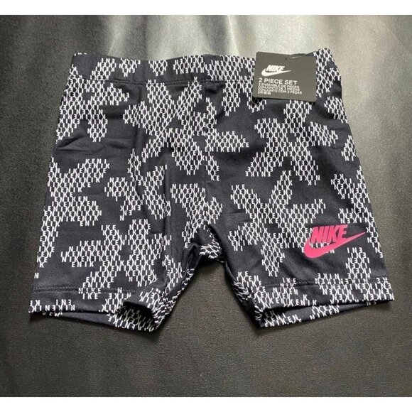 NWT Nike Floral Athletic Set Girls Size 3T - Picture 3 of 3